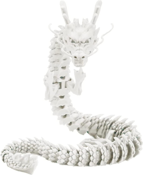 Китайский дракон игрушка подвижная фигурка 3д 45cm купить на OZON по ...