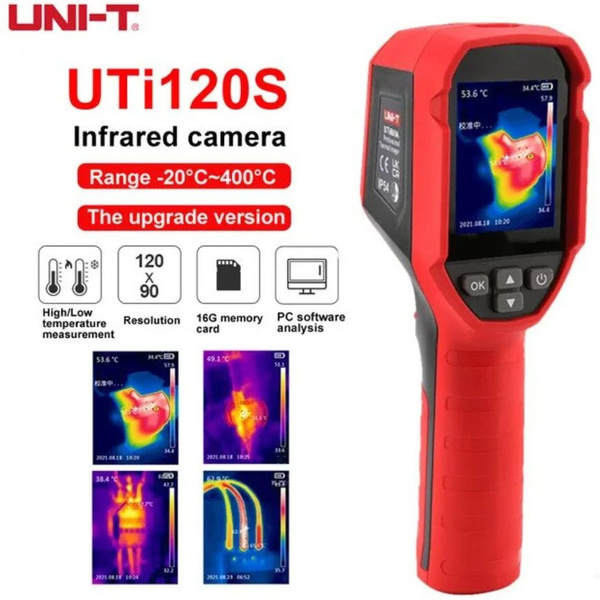 Тепловизор Uni-T UTi120S, 120*90, 25Hz, -20..400C инфракрасный - купить ...