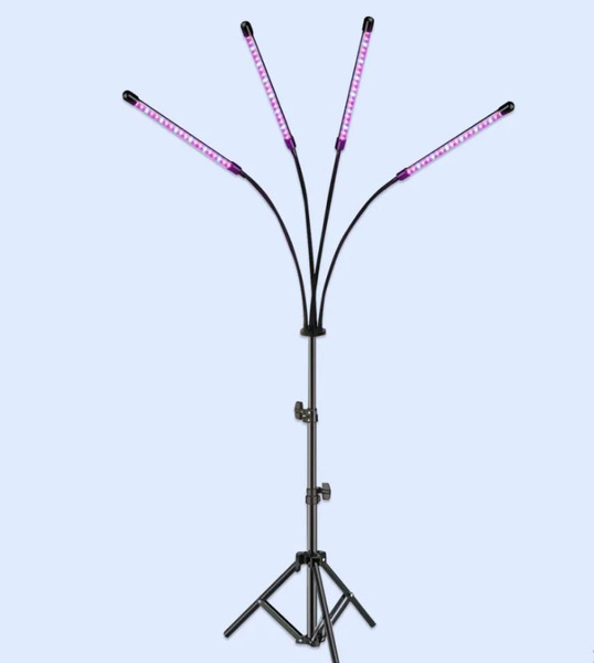 Ультрафиолетовая лампа для растений на штативе, Фитолампа для растений ...