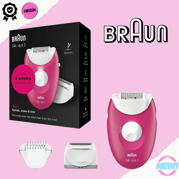 Эпилятор Braun S3 SE 3-276 RBY Silk-epil - купить с доставкой по ...