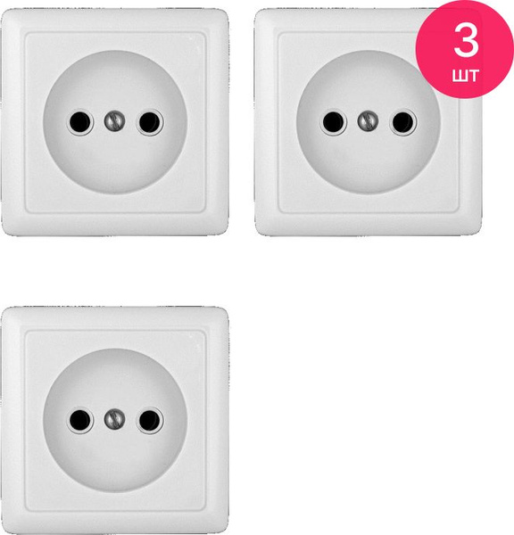 Розетка силовая штепсельная Systeme Electric / Систем Электрик Хит, 10А ...