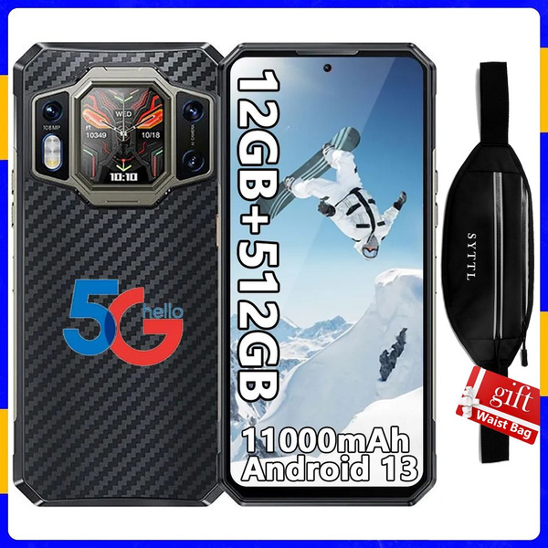 Смартфон Oukitel WP30 Pro 120 Вт 5G Прочный смартфон Android 13 12 ГБ ...