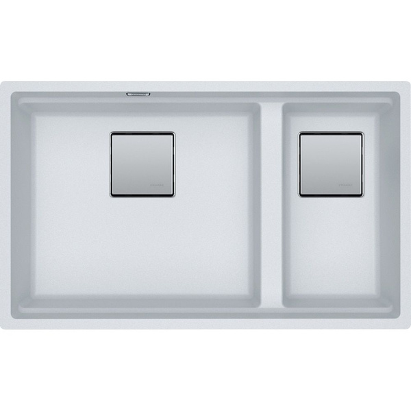 Мойка Franke KNG 120 BIANCO (125.0529.874), накладная, искусственный ...