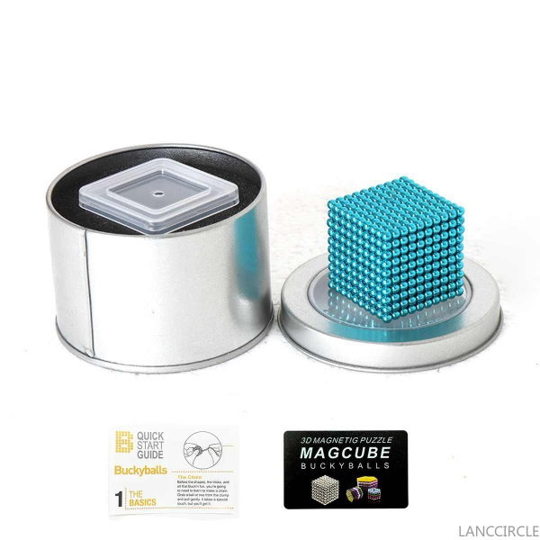 Антистресс игрушка Неокуб из 1000 магнитных шариков 3 мм Мечлетучей ...