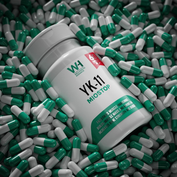 Миостин YK-11 10mg Miostop 60 КАПСУЛ Well-Health Research - купить с ...