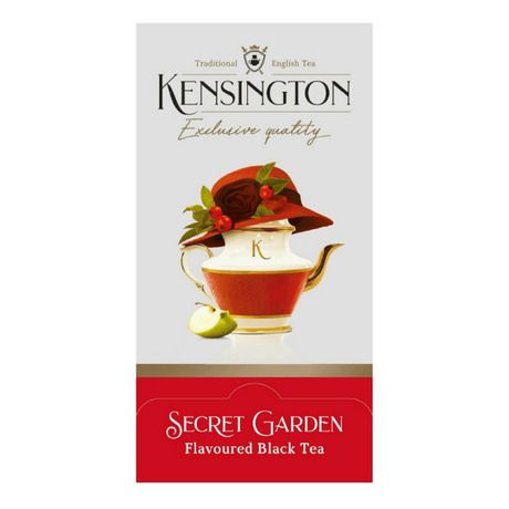 Чай KENSINGTON черный Секрет Гарден, 25 пакетиков - купить с доставкой ...