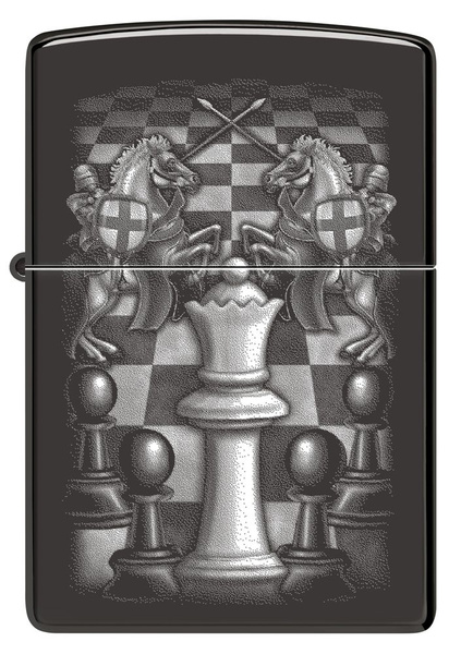  бензиновая зажигалка ZIPPO Classic 48762 Chess Design с .