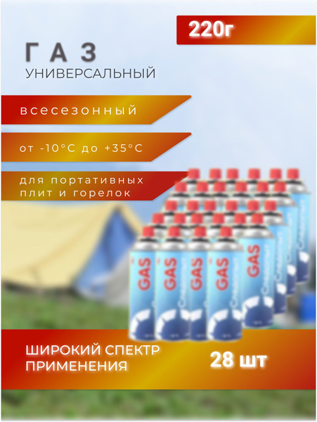 Следопыт Баллон с газом туристический, 520 мл купить на OZON по низкой ...