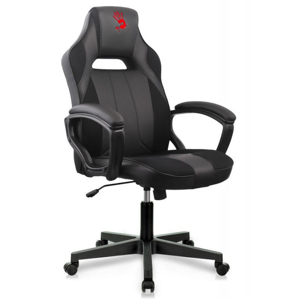 Игровое компьютерное кресло A4Tech Bloody GC-200 эко.кожа черный ...