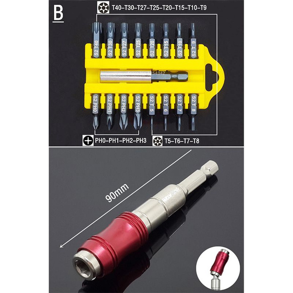 Держатель для бит 1005005261652936 - Тип 1, 1/4", 90 мм - купить по ...