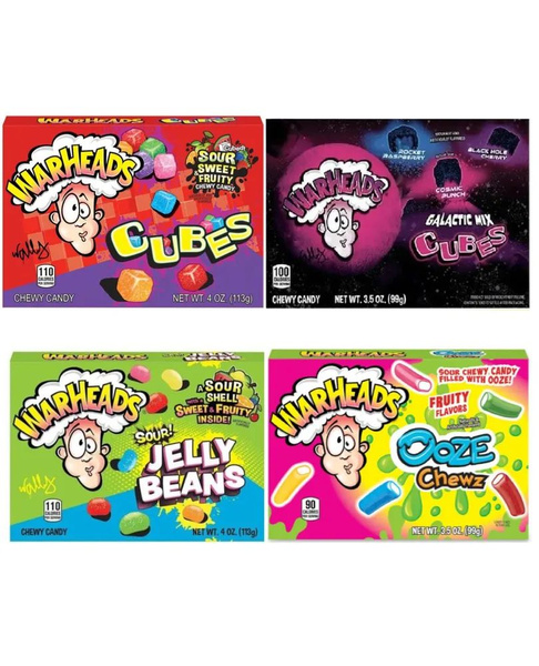 Вархедс Мармелад/конфеты Warheads 113гр. х 4 вкуса (США) - купить с ...