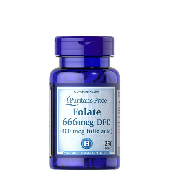Фолиевая кислота таблетки 400 мкг 250 таблеток - купить с доставкой по ...