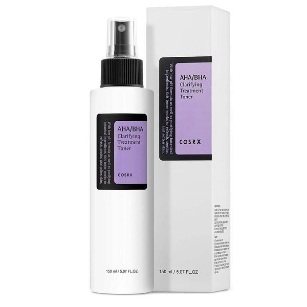 COSRX AHA BHA Clarifying Treatment Toner, тоник для лица с кислотами ...