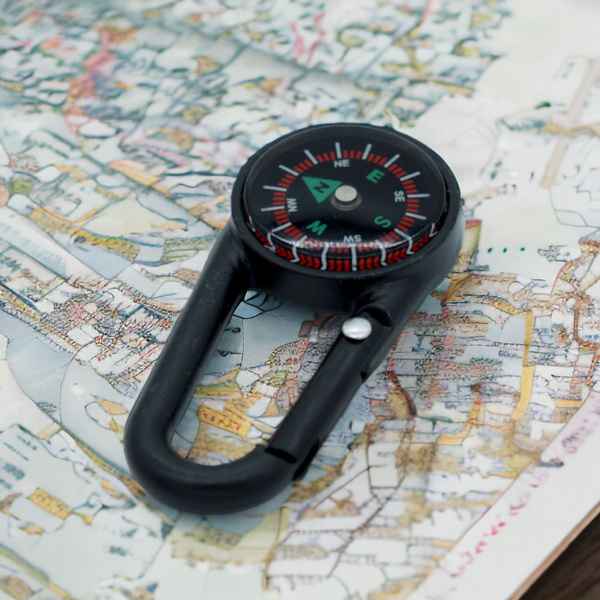 Компас брелок сувенирный с карабином. - купить с доставкой по выгодным ...