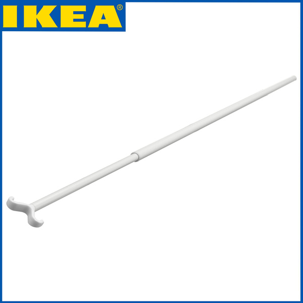 Штанга для шторы ИКЕА (IKEA), регулятор гардин, размер 133х11 см, цвет ...