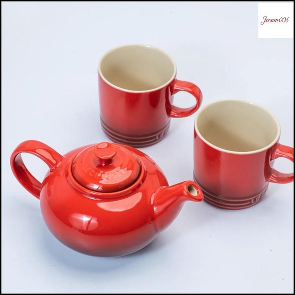 Сервиз чайный с чайником Le Creuset купить c доставкой на OZON по ...