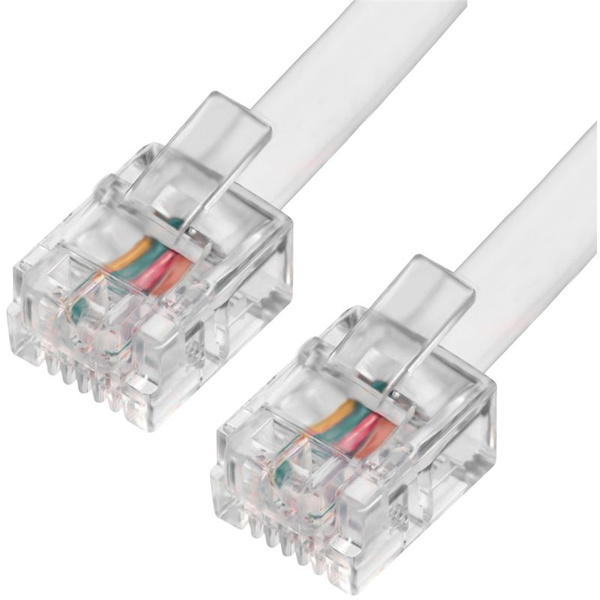 Кабель RJ-11 Greenconnect GCR-TP6P4C-0.25m - купить по низкой цене в ...