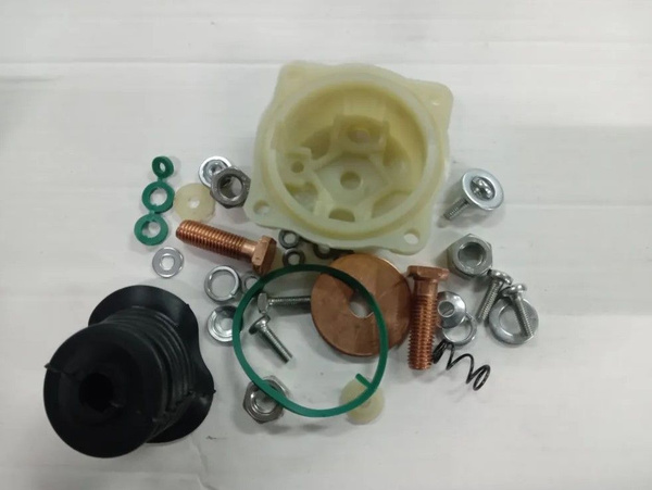 Ремкомплект втягивающего реле стартера КАМАЗ, МАЗ, КРАЗ, трактора. Со ...