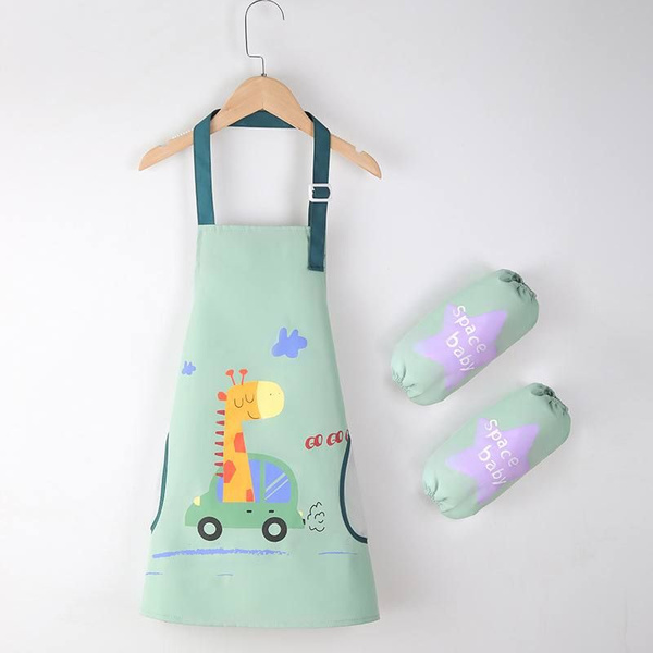 Детский фартук для творчества в школу или детский сад EEbaby фартук ...