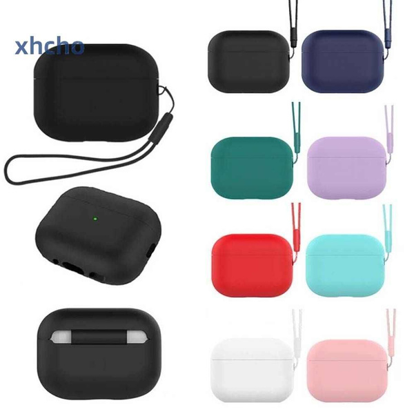 силиконовый чехол для наушников Apple AirPods Pro 2 / футляр кейс для ...