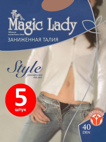 Колготки Magic Lady, 40 ден, 5 шт - купить с доставкой по выгодным ...