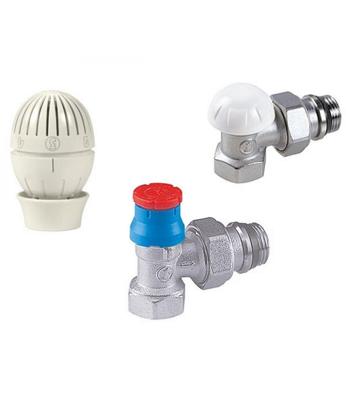 Характеристики Термостатический комплект - термостатическая головка ...