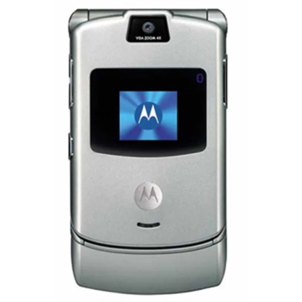 Мобильный телефон Motorola RAZR V3 2G, серебристый купить на OZON по ...