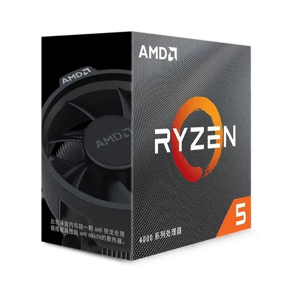 Процессор AMD Ryzen 5, BOX (с кулером), 6 яд., 3.6 ГГц купить по низкой ...