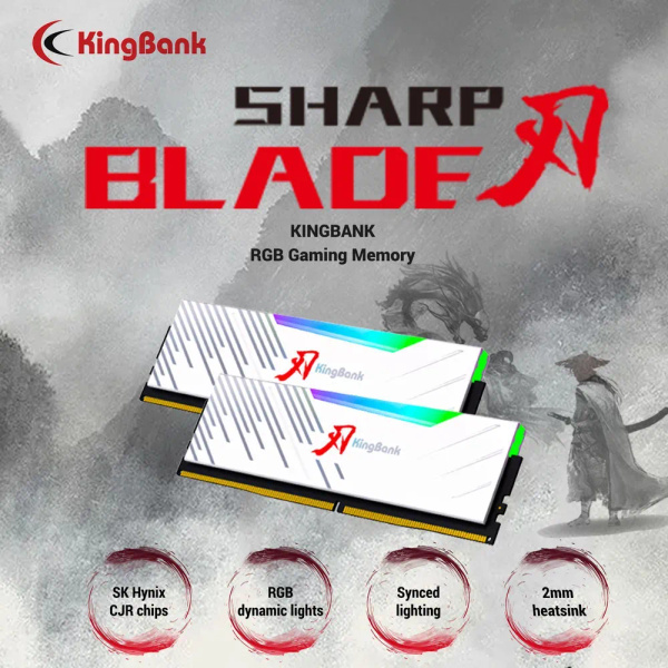 Модуль оперативной памяти KingBank KingBank-RGB DDR4 3600 МГц16 ГБ ...