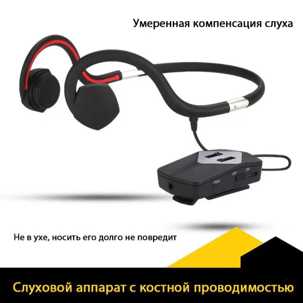 Костная проводимость, устанавливаемый в ухо, внутриканальный ...