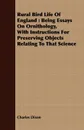 Rural Bird Life of England. Being Essays on Ornithology, with Instructions for Preserving Objects Relating to That Science - Charles Dixon
