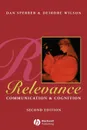 Relevance 2e - Sperber, Wilson D