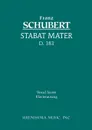 Stabat Mater, D.383. Vocal score - Franz Schubert