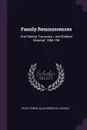 Family Reminiscences. Oral History Transcript / and Related Material, 1966-196 - Ruth Teiser, Alice Gerstile Levison