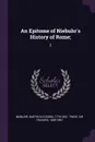 An Epitome of Niebuhr's History of Rome;. 2 - Barthold Georg Niebuhr, Travers Twiss