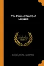 The Poems ('Canti') of Leopardi - Giacomo Leopardi, J M Morrison