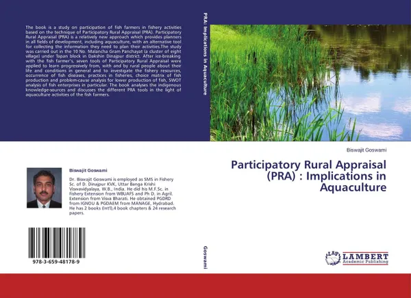 Обложка книги Participatory Rural Appraisal (PRA) : Implications in Aquaculture, Biswajit Goswami