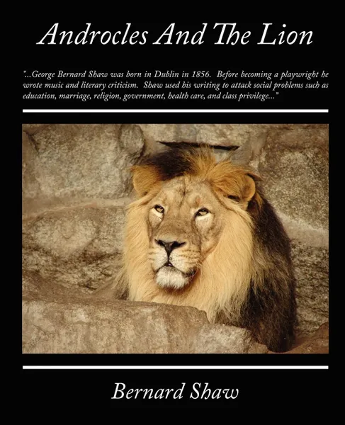Обложка книги Androcles and the Lion, Bernard Shaw
