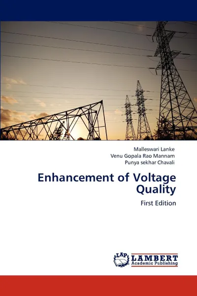 Обложка книги Enhancement of Voltage Quality, Malleswari Lanke, Venu Gopala Rao Mannam, Punya sekhar Chavali