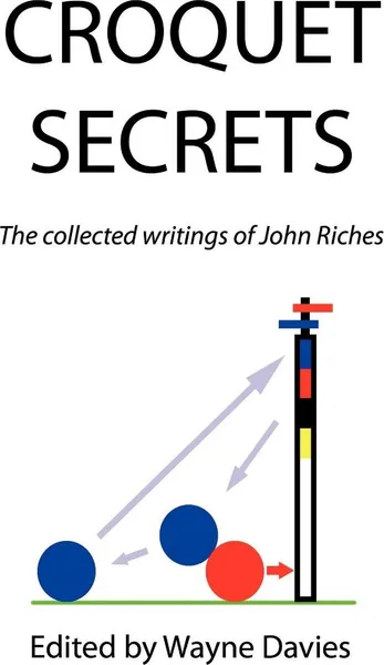 Обложка книги CROQUET SECRETS. The Collected Writings of John Riches, John Riches, Wayne Davies