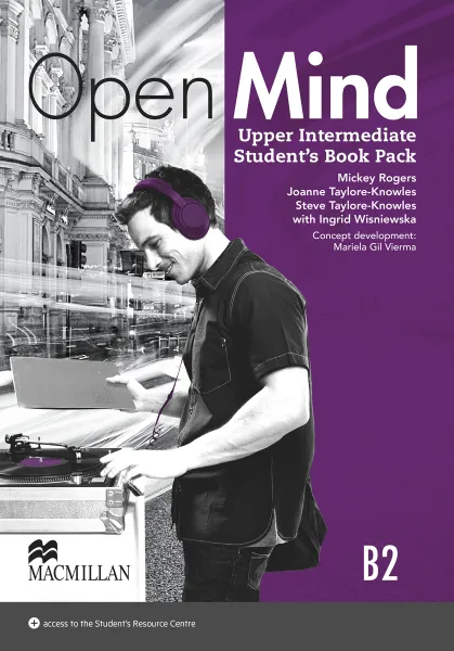 Обложка книги Open Mind: Upper-Intermediate Student's Book Pack, Mickey Rogers, Joanne Taylore-Knowles, Steve Taylore-Knowles and Ingrid Wisniewska