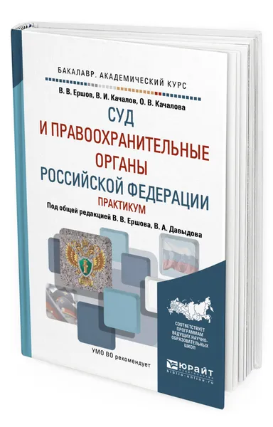 Обложка книги Суд и правоохранительные органы РФ. Практикум, Ершов Валентин Валентинович, Качалова Оксана Валентиновна