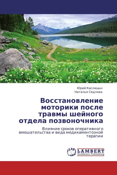 Обложка книги Восстановление моторики после травмы шейного отдела позвоночника, Юрий Кислицын, Наталья Седлова