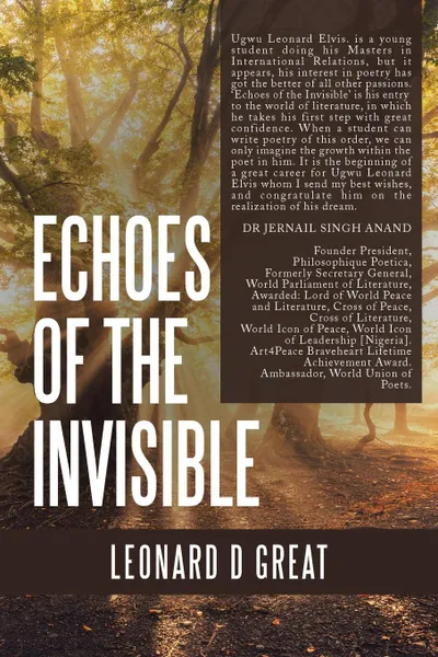 Обложка книги Echoes of the Invisible, Leonard D Great