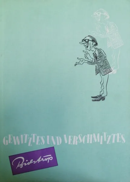 Обложка книги Gewitztes und Verschmitztes: Humoristische und satirische Bildserien, Бидструп Херлуф