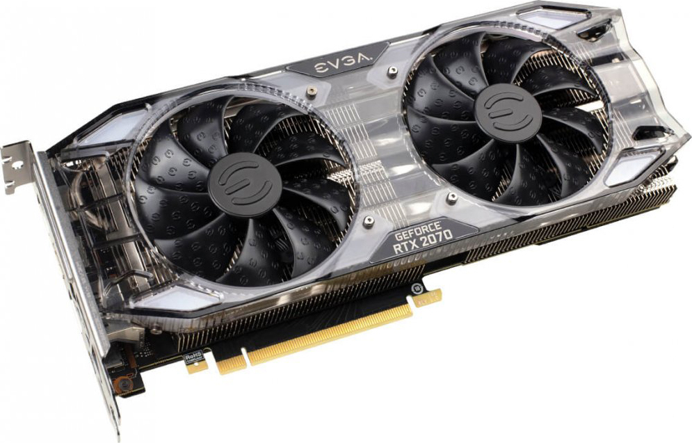 фото Видеокарта EVGA GeForce RTX 2070 XC GAMING 8GB, 08G-P4-2172-KR