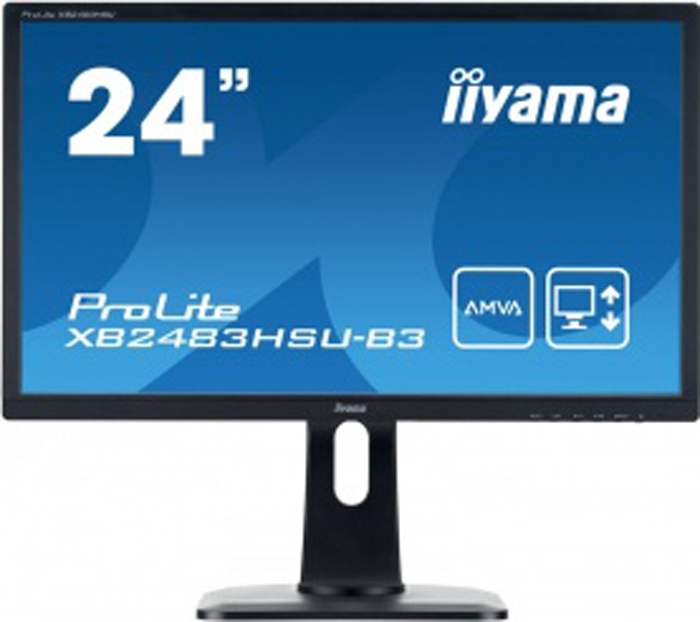 фото 24" Монитор iiyama, ProLite XB2483HSU-B3, XB2483HSU-B3