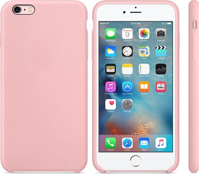 фото Чехол Silicon Case для Apple iPhone 7, розовый Pastilla