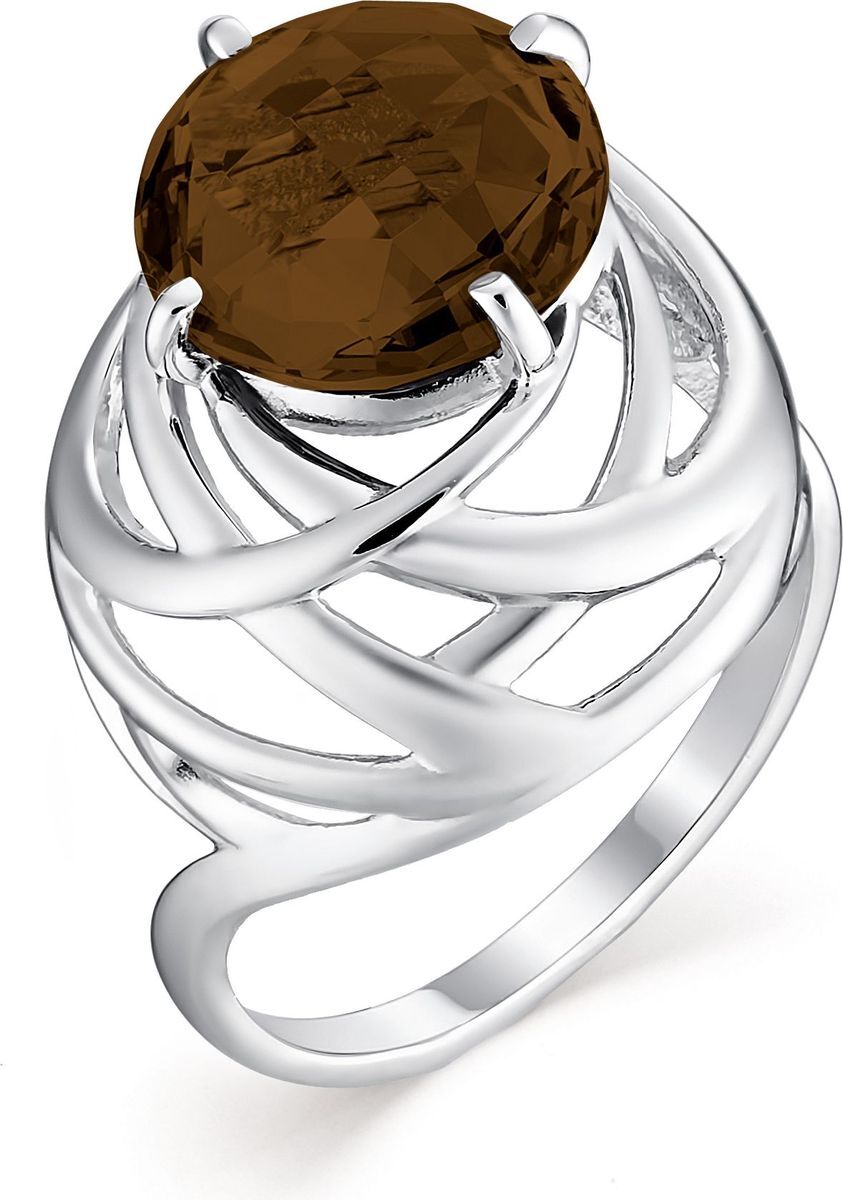 фото Кольцо Intalia из серебра с раухтопазом
