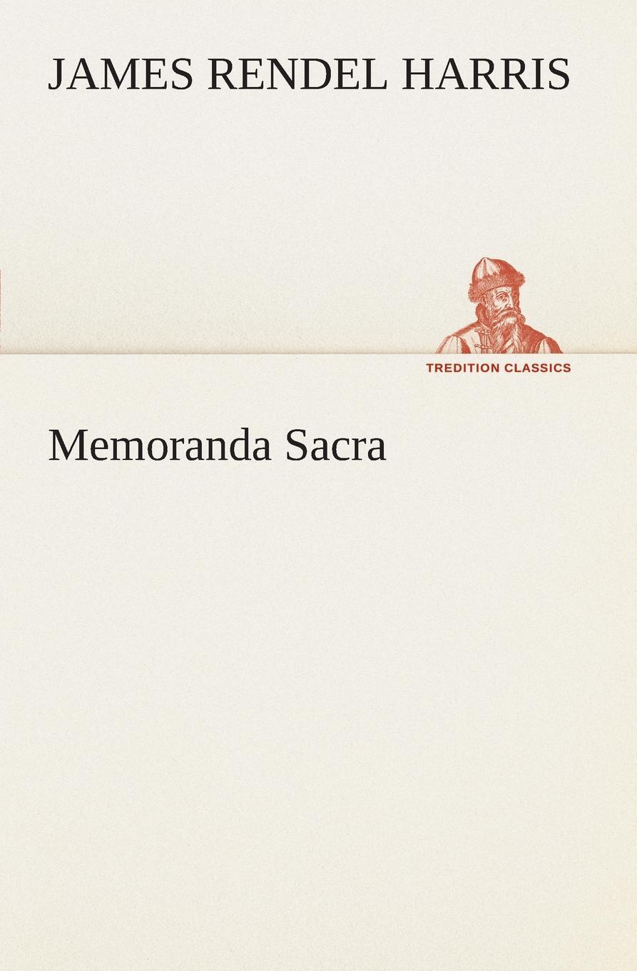 фото Memoranda Sacra